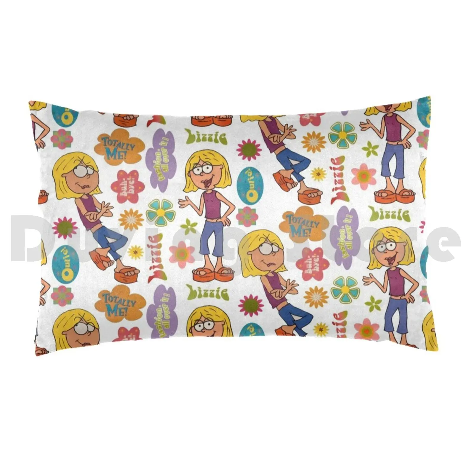Lizzie Mcguire Flowers Pillow Case Printed 50x75 Lizzie Mcguire Hilary Duff Wool Evenstevens Nobulliying