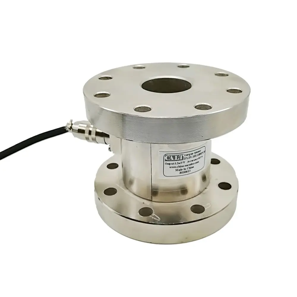 tipo Verificador Giratório Estático 0200n.m do Torque da Pilha de Carga do Sensor Dyjn101 do Torque da Flange de Calt