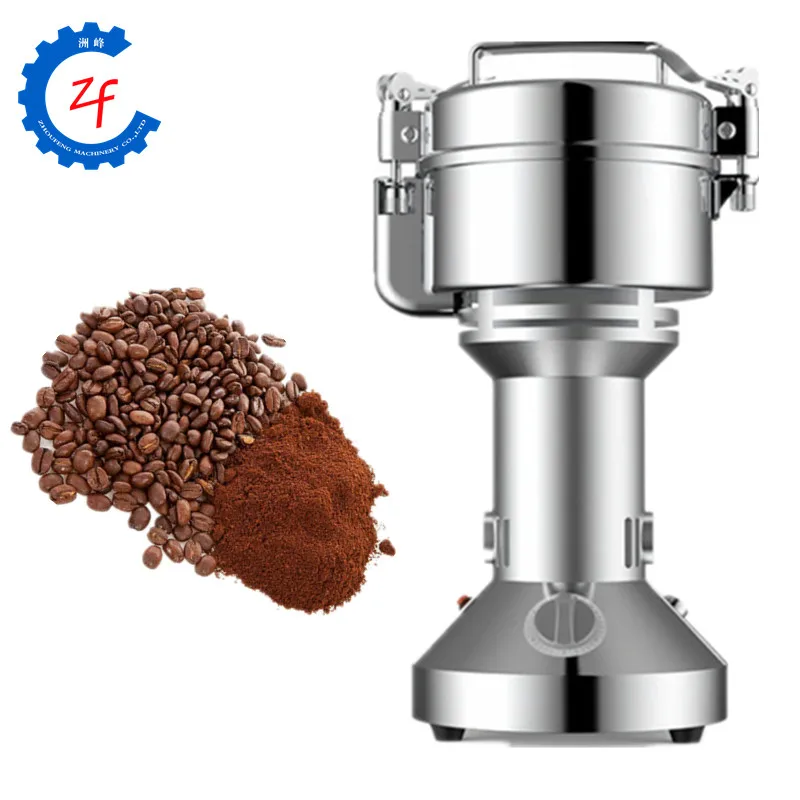 

Stainless steel green coffee bean grinding grinder cereal grain crushing machine