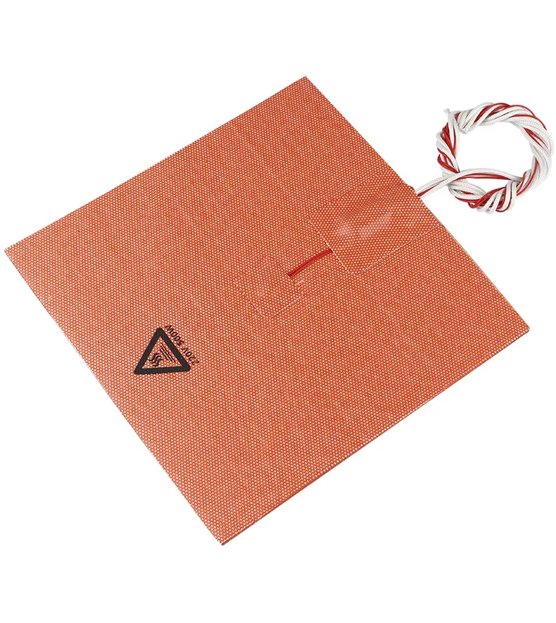 

USA Material!3d Printer Accessories 200X200m Heated Bed ,500W 220V/110V Cube Flexible Silicone Heater For DIY AM8/ Prusa