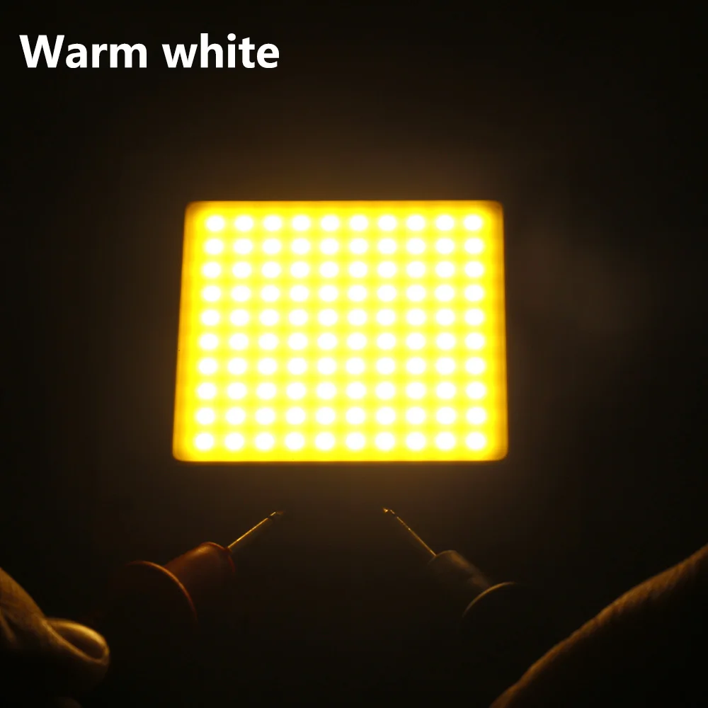 2PCS LED COB Chip 2B50C High Power 50W 300mA LED COB Lamp Beads DC150V For DIY Spotlight Outdoor Light Board Cold White Square