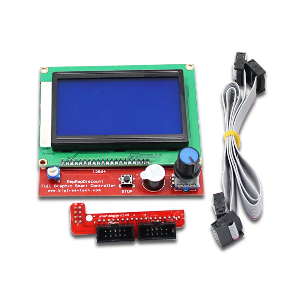 3D Printer Kit Mega 2560 R3 + 1Pcs RAMPS 1.4 Controller + 5Pcs A4988 Stepper Driver Module RAMPS 1.4 2004 LCD Control