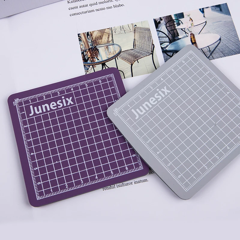 1 Pcs Mini Cutting Pad Handmade Model 8x8cm Hand Account Cutting Paper Pad Engraving Pad Art Supplies Stationery School Supplies