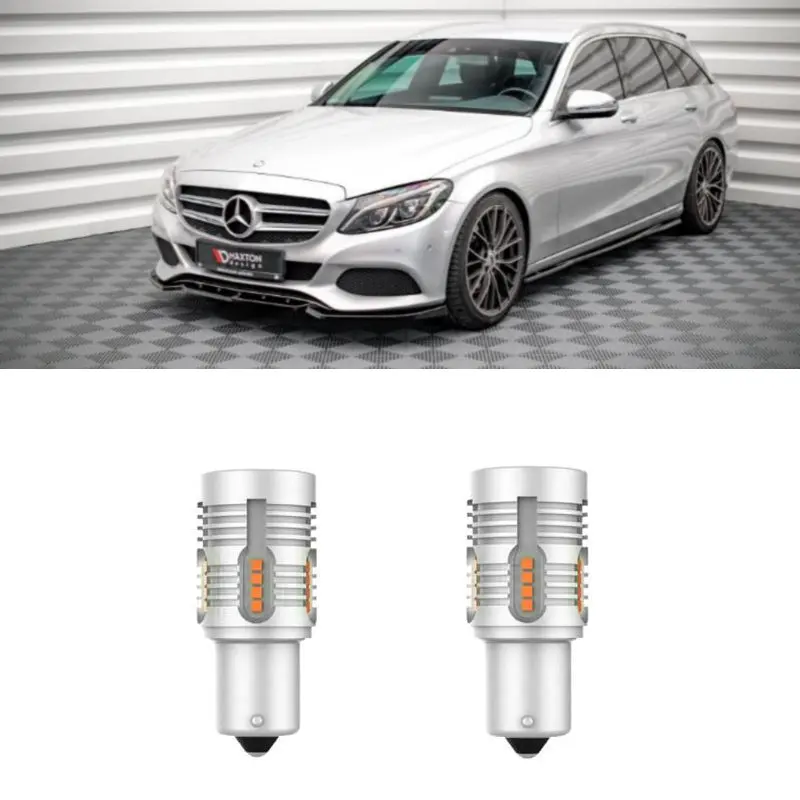 

Intelligent IC Decoding Turn signal Light For Mercedes C-CLASS W205 canbus 1556LM No strobe 2pc