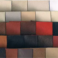 Genuine leather swatches for sofas #2