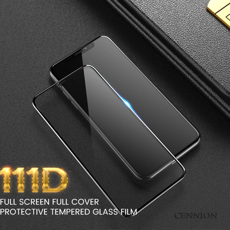 

111D Big Arc Edge Full Coverage Tempered Glass Protector Film for iPhone 13 12 mini 5.4" pro 6.1" max 6.7" XR Xs Max 8 7 100pcs