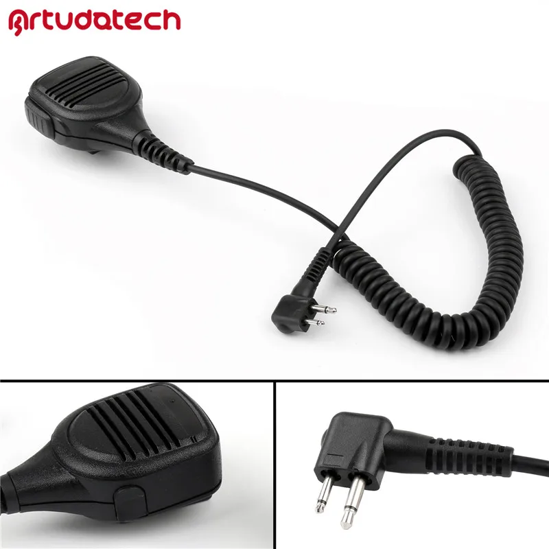 

Artudatech Shoulder Speaker Mic FOR Motorola Radio 2 PIN GP68 CP150 GP88 CP200 GP 68 88 CP 150 200 Spirit Pro XTN Pro PMMN4029A