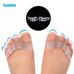 Outil de massage Hallux Valgus Pro, séparateur d'oignon, lisseur, épandeur, soin des pieds, gel silicone, 2 pièces