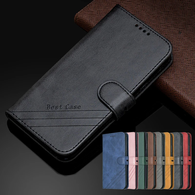 Etui on For Xiaomi Redmi 9T 9AT 9C NFC 9i Case Wallet Magnetic Leather Cover na For Redmi A1 Plus 10C 9 Prime T Flip Phone Coque