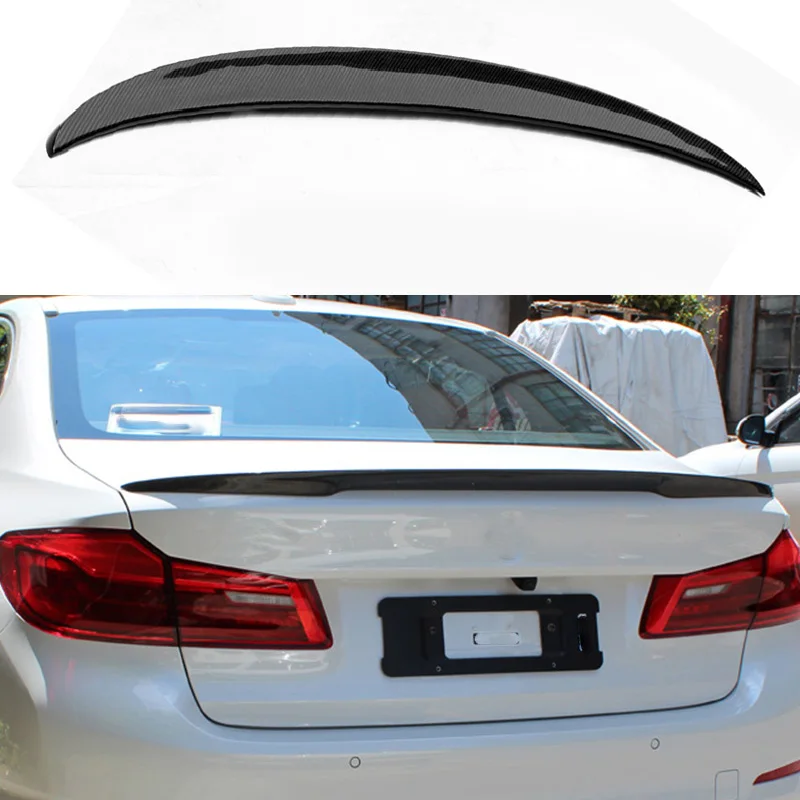 

G30 530i 540i Modified P Style Carbon Fiber Rear Luggage Compartment Spoiler Car Wing for BMW G30 2017UP