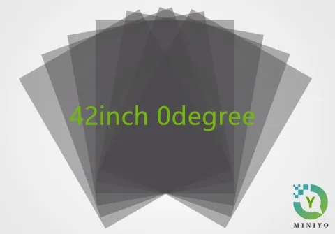 

Новинка, 42 дюйма, 42 дюйма, 0 градусов, 0 градусов, глянцевый/матовый ЖК-поляризатор, поляризационная пленка для ЖК-экрана, светодиодный IPS-экран для телевизора