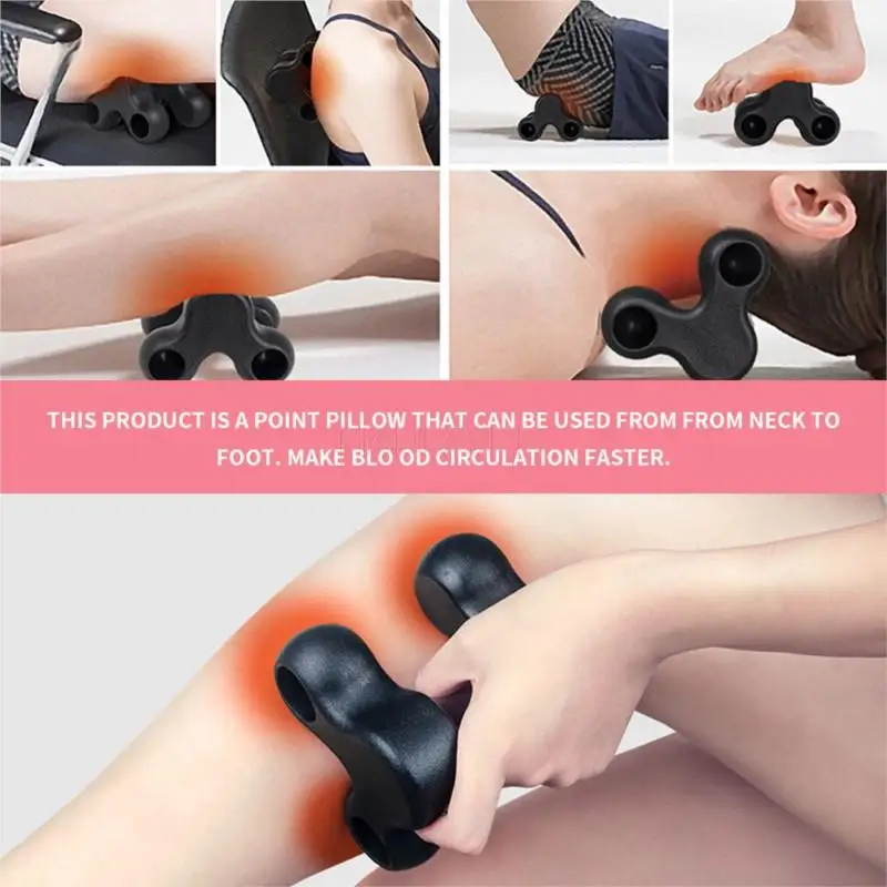 Self Massager Trigger Point Therapy Tool Back Shoulder Massager Deep Tissue Massage Tool for Occipital Release Accessories