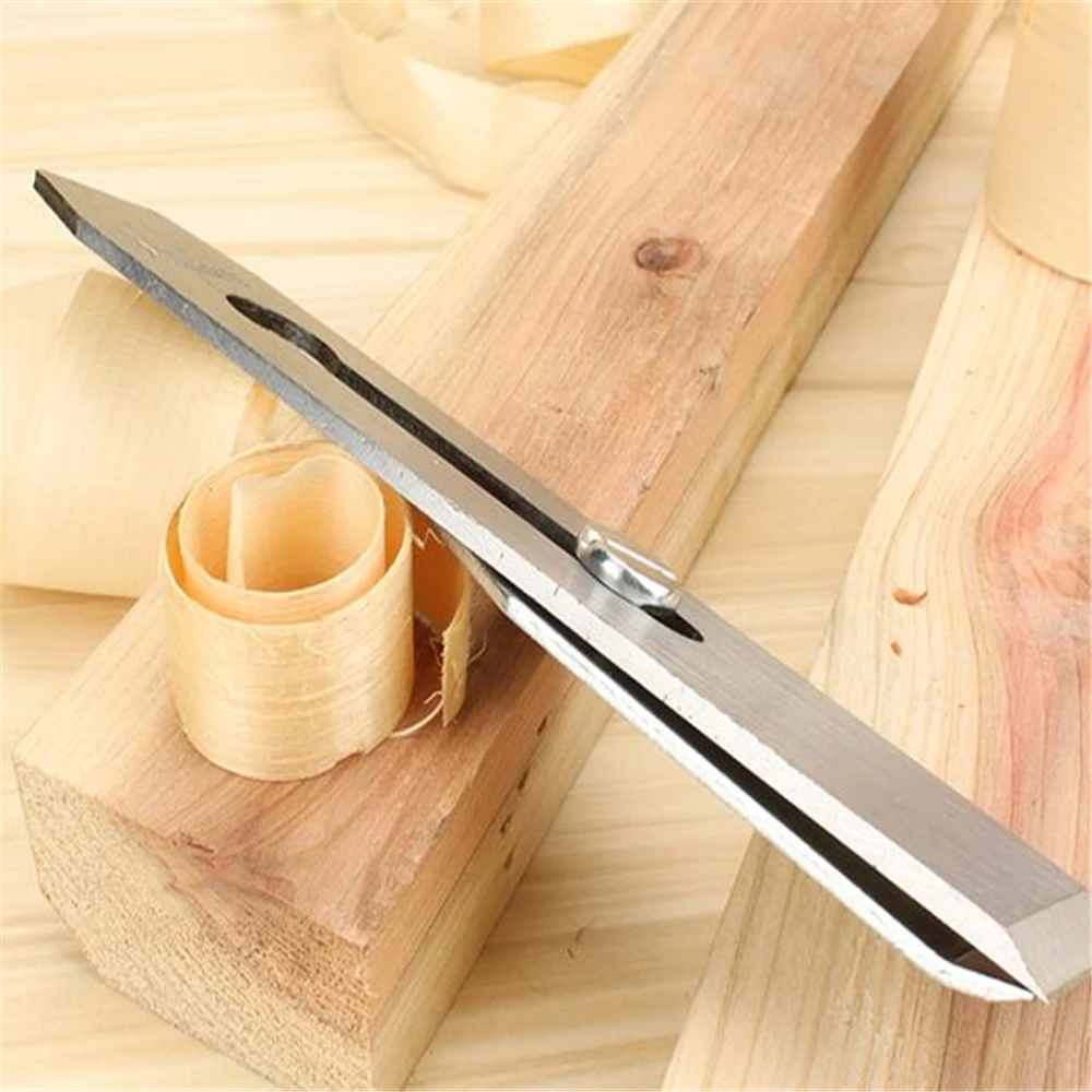 Lama per pialla in legno materiale frontale in acciaio pialla per legno lama per falegnameria manuale strumenti per la lavorazione del legno