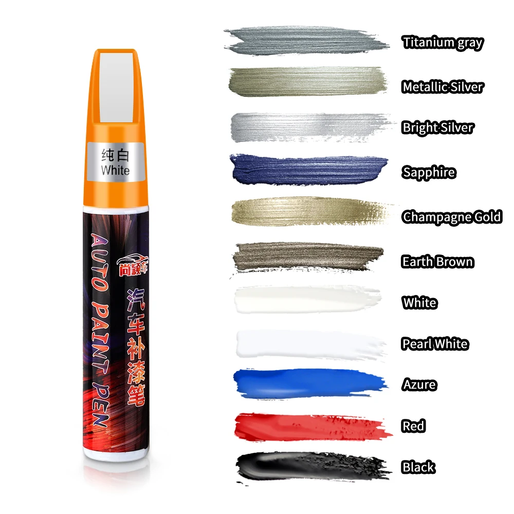 Car Paint Scratch Repair Pen for Toyota Hilux Fortuner Land Cruiser Camry 2016 2017 2018 2019