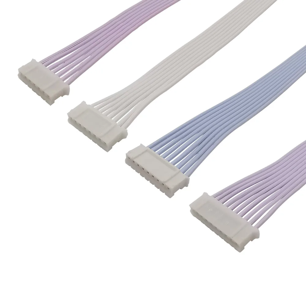10 szt. JST ph2. 0 2.0mm 2P 3P 4P 5P 6P 7P 8P 9P 10-pinowa wtyczka żeńska złącze przewodu kablowego pojedyncza/podwójna głowica 26AWG 20CM — zdjęcie 7