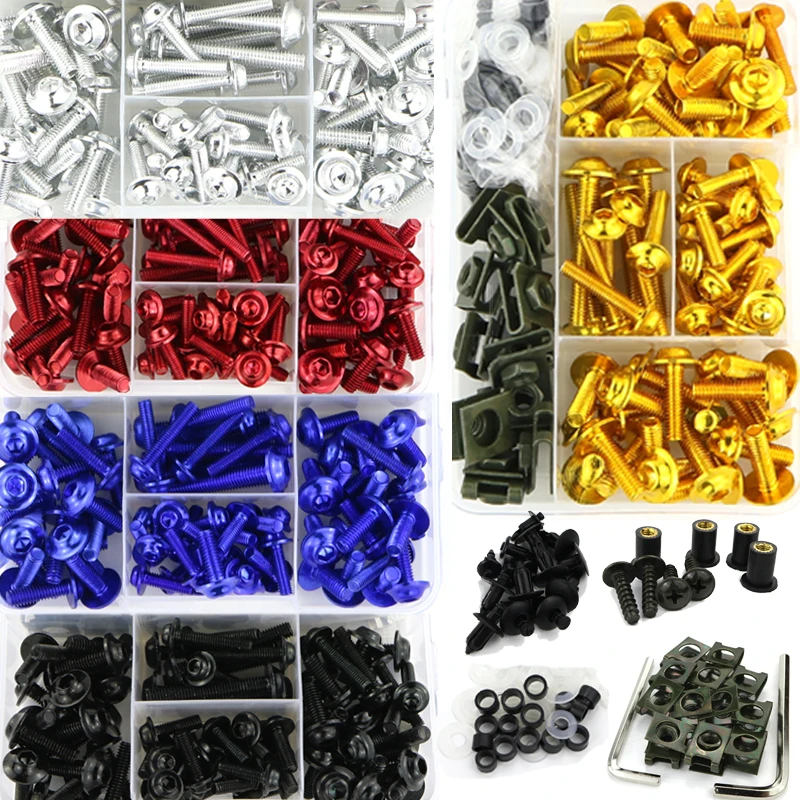 Full Fairing Bolts Kit Screws Fasteners Kit For Ducati Monster 695 696 Monster 796 797 Monster 821 1200 Monster 1200S 1200R