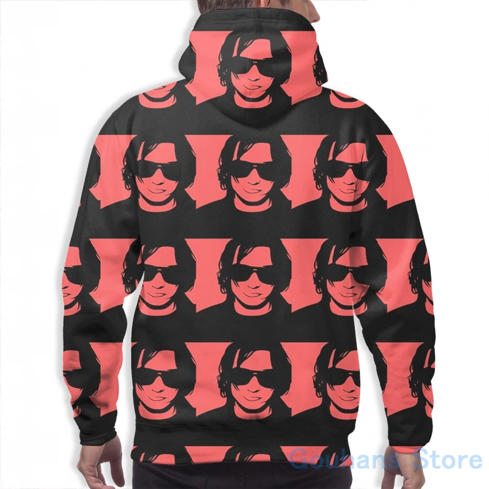 Mens Hoodies Sweatshirt for women funny Julian Casablancas(2) print Casual hoodie Streatwear