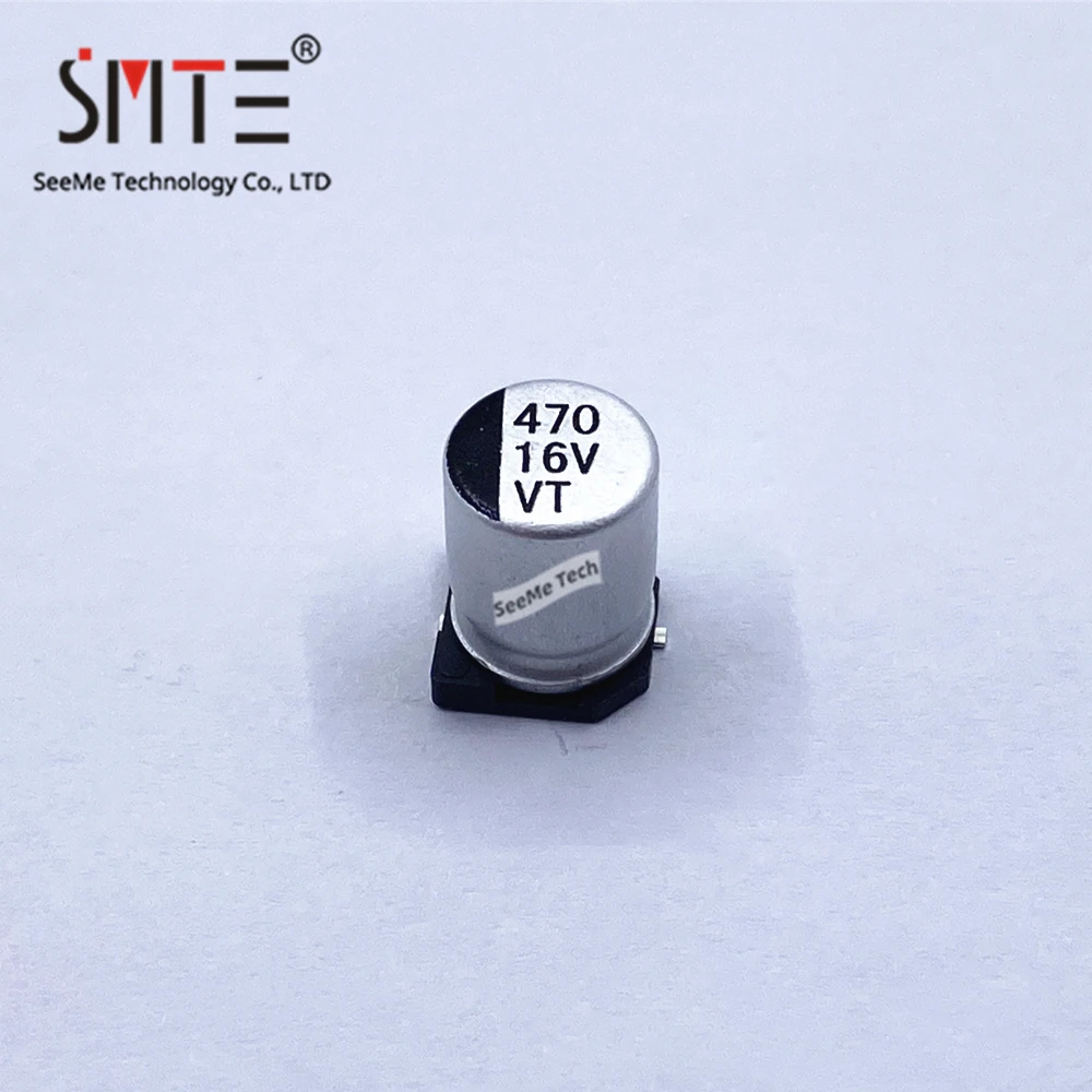 200pcs/lot 470mkF*16v  SMD Aluminum Electrolytic Capacitor  New and original