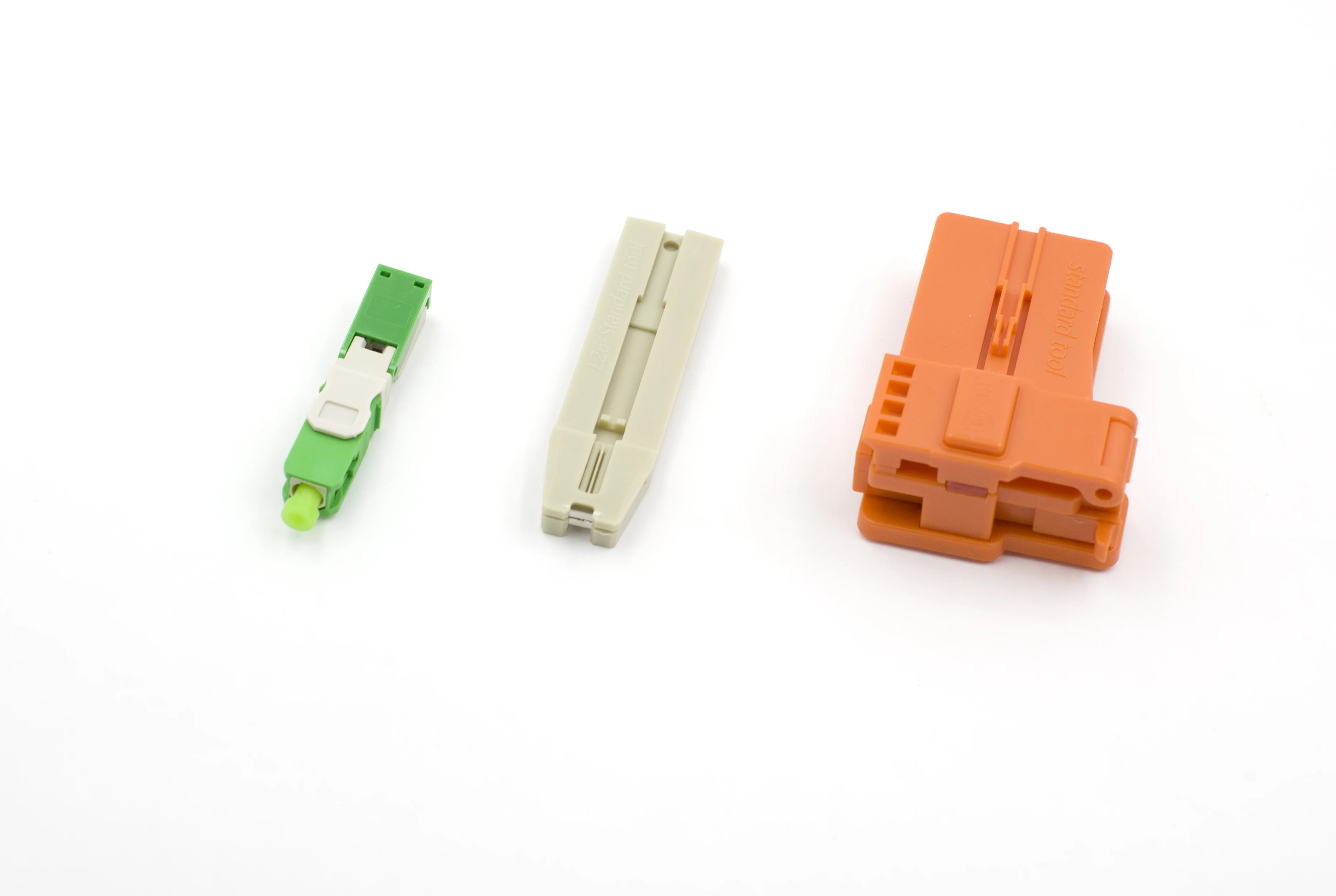 Naar Sc Upc Fiber Optic Fast Connectors Single Mode Sc Apc Fiber Optic Quick Connectors Mechanische Adapter Voor Ftth Catv Netwerk