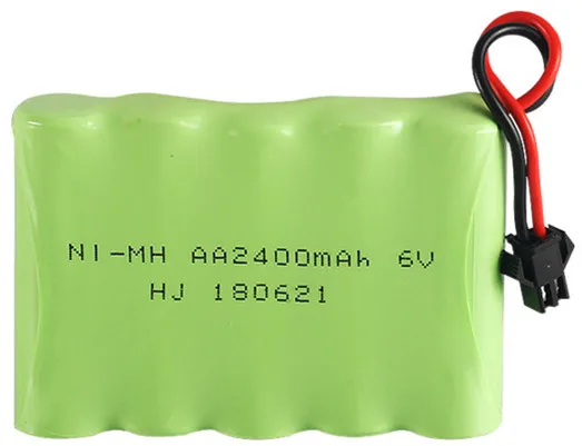 6.0V akumulator NI-MH NI-CD bateria 700mAh 1400mAh 1800mAh 2400mAh 2800mAh na zabawki zdalnie sterowane samochody ciężarówki czołgi zabawki zdalnie