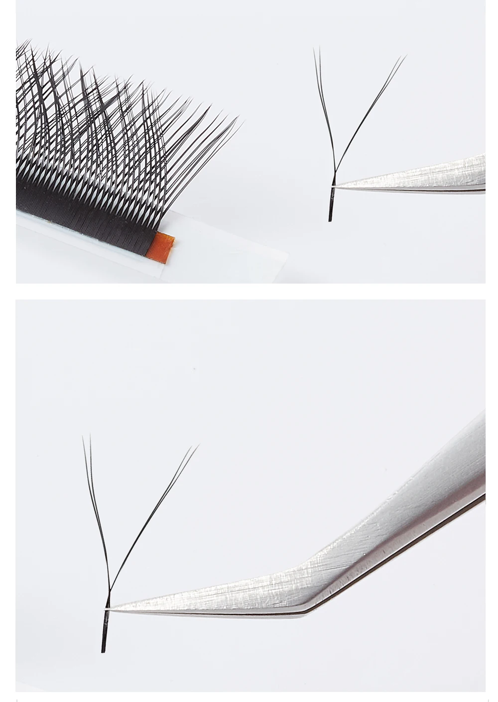 Yelix Lashes W-Form Bloom 2D 3D 4D 5D vorgefertigte Fächer Speed Wimpernverlängerungen natürliches weiches Licht volle dichte YY-Einzelwimpern – Detail 4