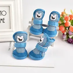 Non-Slip Dog Sport Shoes Pet Paw Protector Breathable Anti Slip Chihuahua Pug Sandals Shoe Candy Colors Puppy Net Shoes
