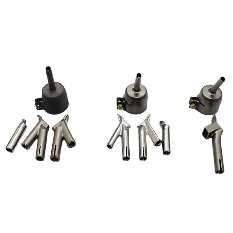 4pcs Speed Welding Nozzles For PVC Plastic Hot Heat Air Gun 5mm Weld Tip Titanium Alloy Y Type 5mm/8mm For Plastic Viny