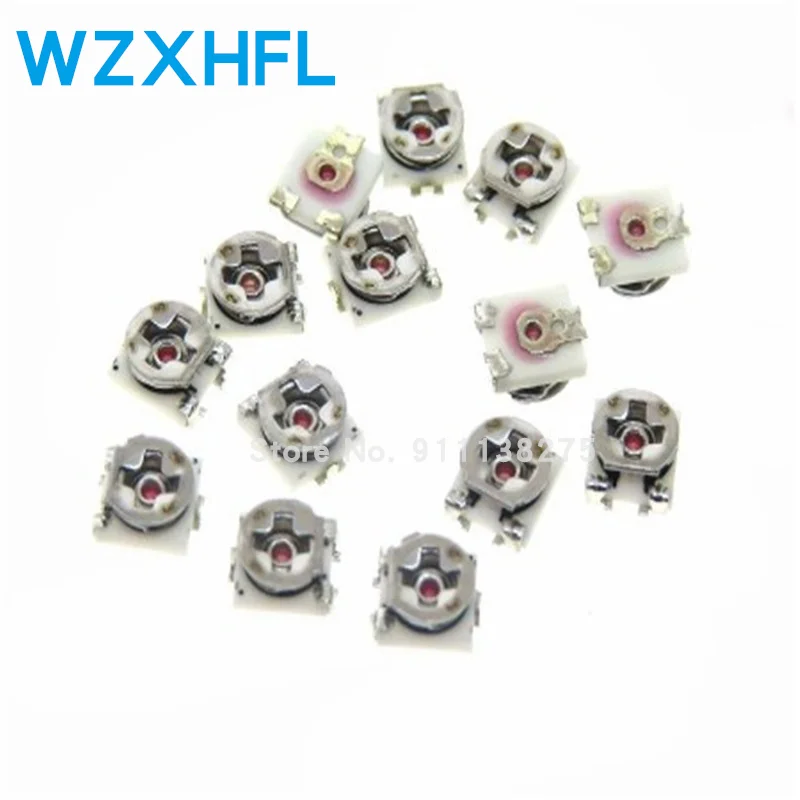 10pcs 3*3 Trimmer resistance Potentiometer Trimpot SMD 3X3 Adjustable Variable resistor 100 ~ 1M ohm  10K