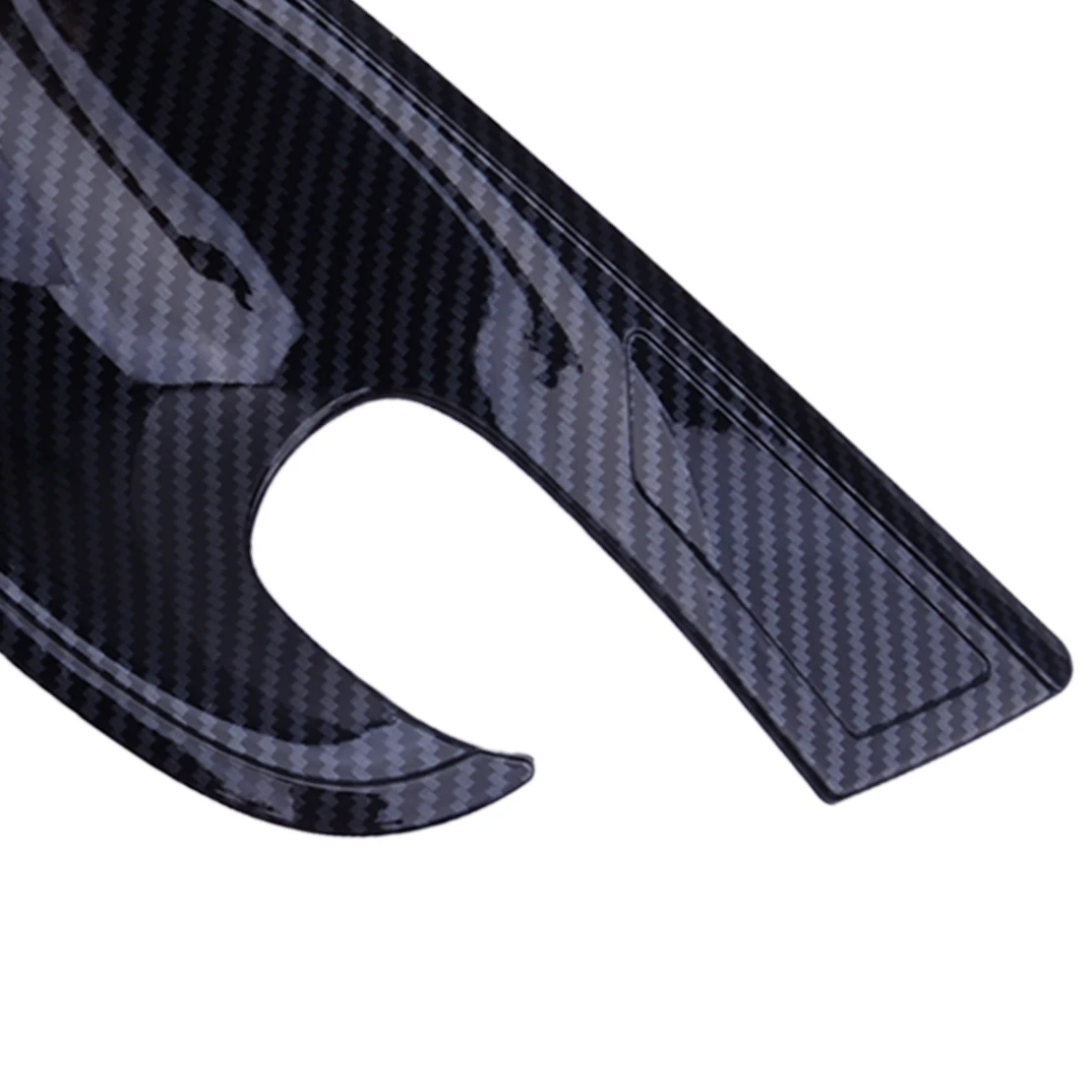 ABS Carbon Fiber Style Black Exterior Outer Door Handle Bowl Cover Trim Fit for Mazda3 Mazda6 2013 2014 2015 2016 2017 2018