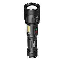XHP160+COB Strong Light Torch Outdoor TYPE-C USB Rechargeable Flashlight Aluminum Alloy IPX5 Waterproof LED Lamp With Side Light