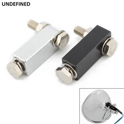 Universal Motorrad Scheinwerfer Montieren Block Verlängerung Halterung CNC für Harley Softail Dyna Breakout Wide Glide OPTOCOUPLE-FXW FXST Rocker C