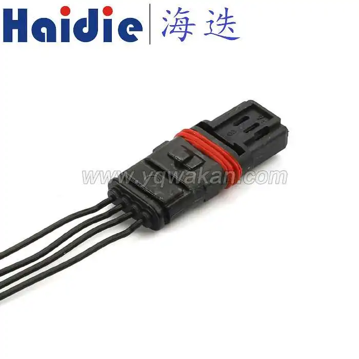 

1-20 sets 4pin auto electric plug with wire electric harness cable wire connector