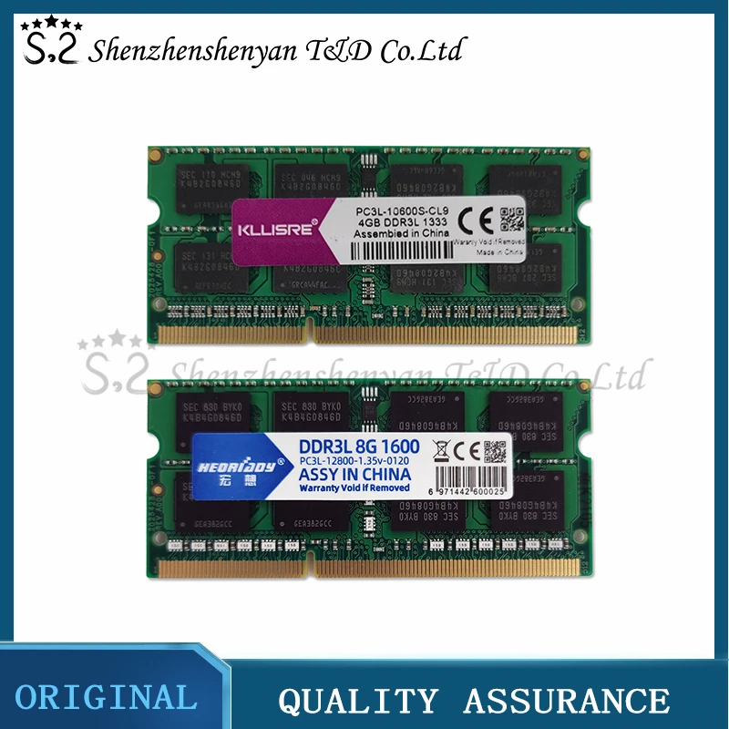 New A1278 A1286 A1181 A1342 A1297 Memory RAM 4GB 8GB 1333 1600 DDR3L Memory Ram for Apple Macbook / iMac /Mac mini Memoria sdram