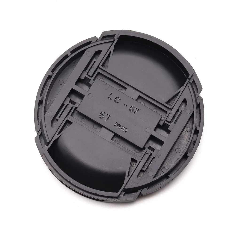 62 67 72 77 82 86mm Universal Center Pinch Snap-on Front Lens Cap For Canon For Nikon For Sony etc.