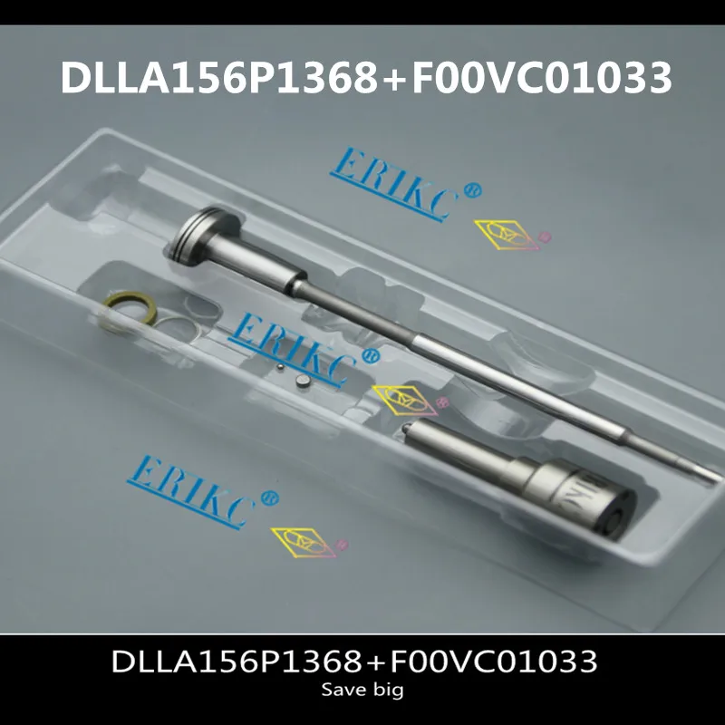 

0445110730 0445110186 0445110279 Diesel Injector Fuel Injector Repair Parts DLLA156P1368 Control Valve F00VC01033 Sealing Ring