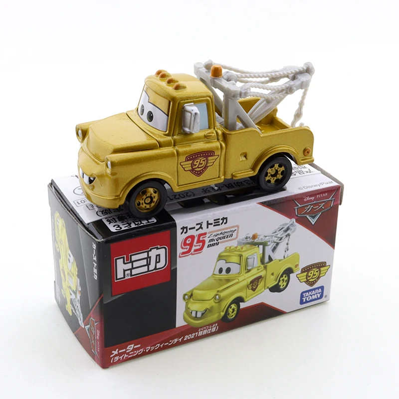 TAKARA TOMY Tomica Alloy Car Model Boy Toy Ornaments 2021Special Edition Lightning McQueen Mater Uncle Mack