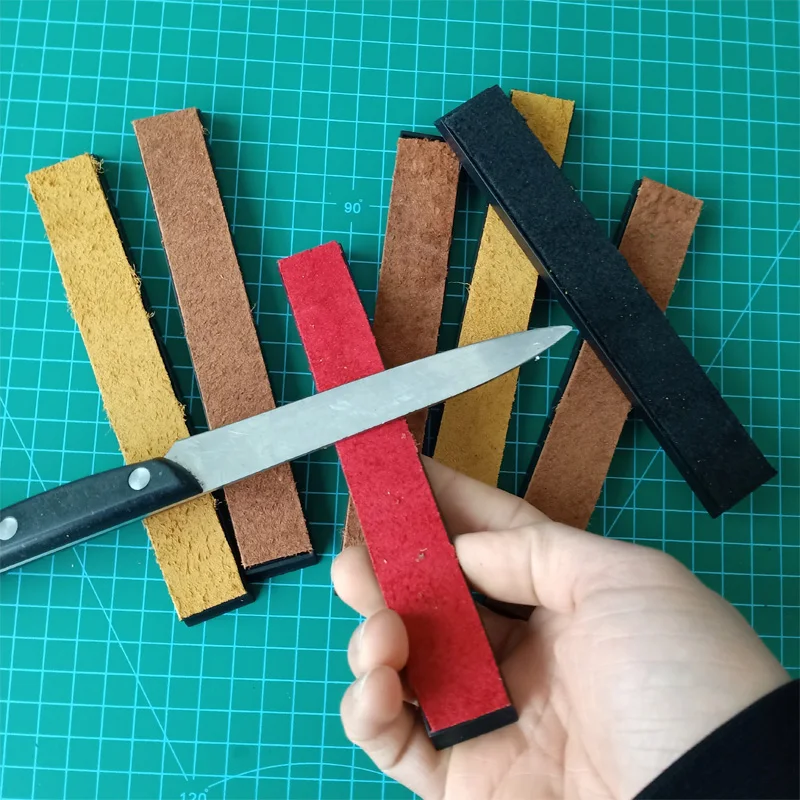 Good leather Strop Compound for Ruixin pro knife sharpener polishing paste color random