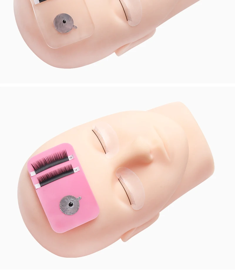 Wiederverwendbares Silikon-Stirnpad für Wimpernverlängerung, Klebepad, Make-up-Werkzeug, Wimpernverlängerungs-Zubehör – Detail 7