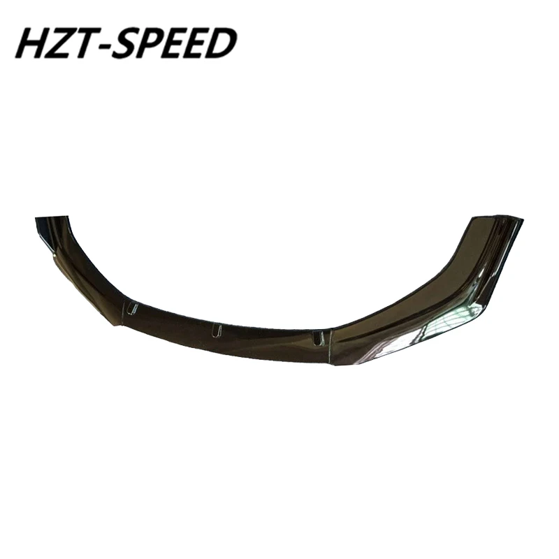 3 PCS ABS Material Carbon Fiber Looking Front Shovel Bumper Lip Diffuser Spoiler For Hyundai Elantra 2016-2018