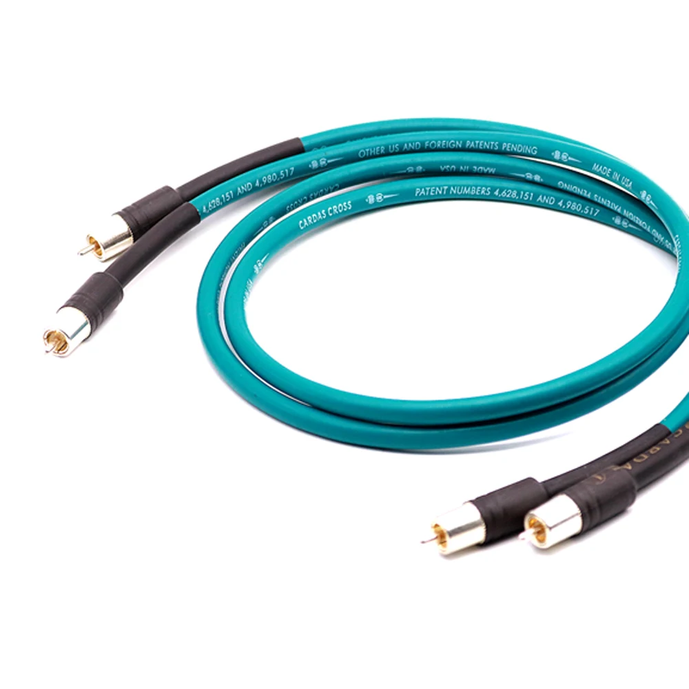 Hifi Cardas Gold-Plate Xlr Gebalanceerde Vrouwelijke Stekker Audio Kabel Cardas Kruis Audio Versterker Cd Dvd-Speler Rca Interconnect Kabel