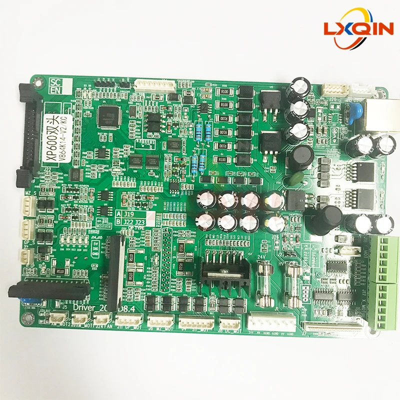 LXQIN Senyang xp600 double head main board for Allwin Xuli Human eco solvent printer mother board