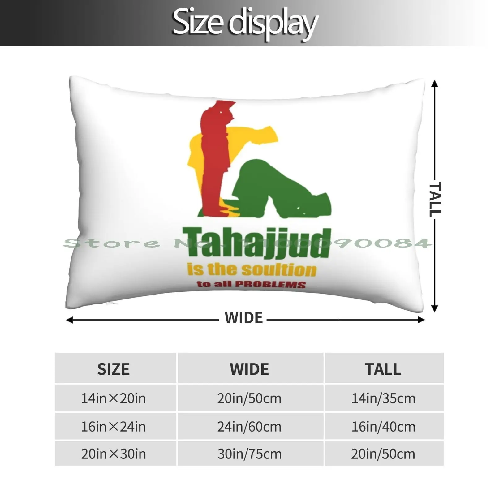 Tahajjud Prayer Pillow Case 20x30 50*75 Sofa Bedroom Amazigh Berber Algeria Tunisia Morocco African Kabyle Carpet Traditional