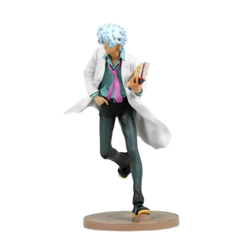 Anime Gintoki Sakata PVC Action Figures Manga Statue Collectible Game Model Kids Toys Doll Gifts 22cm