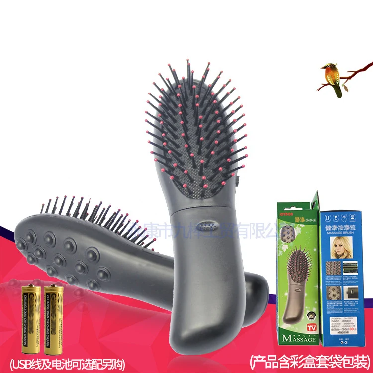 Free shipping Electric Massage Comb Health Massage Comb Magnetic Therapy Health Care Massager