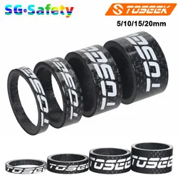 MTB Road Bike Bicycle Headset Stem Carbon Fiber Washer 1-1/8
