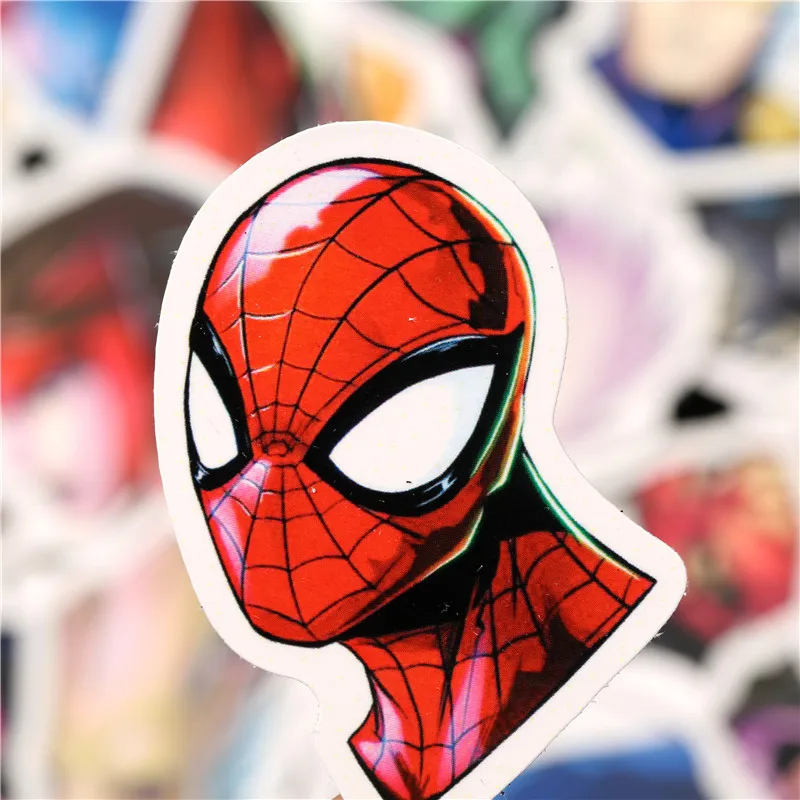 10/30/50PCS Anime Marvel Avengers Super Hero Stickers Graffiti Decal Laptop Skateboard Phone Car Waterproof Cool Kid Sticker Toy