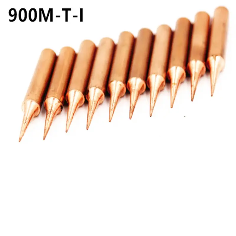 15 modles Lead-free 900M T Series Pure Copper Soldering Iron Tip Welding Sting For Hakko 936 FX-888D 852D Soldering Iron Station