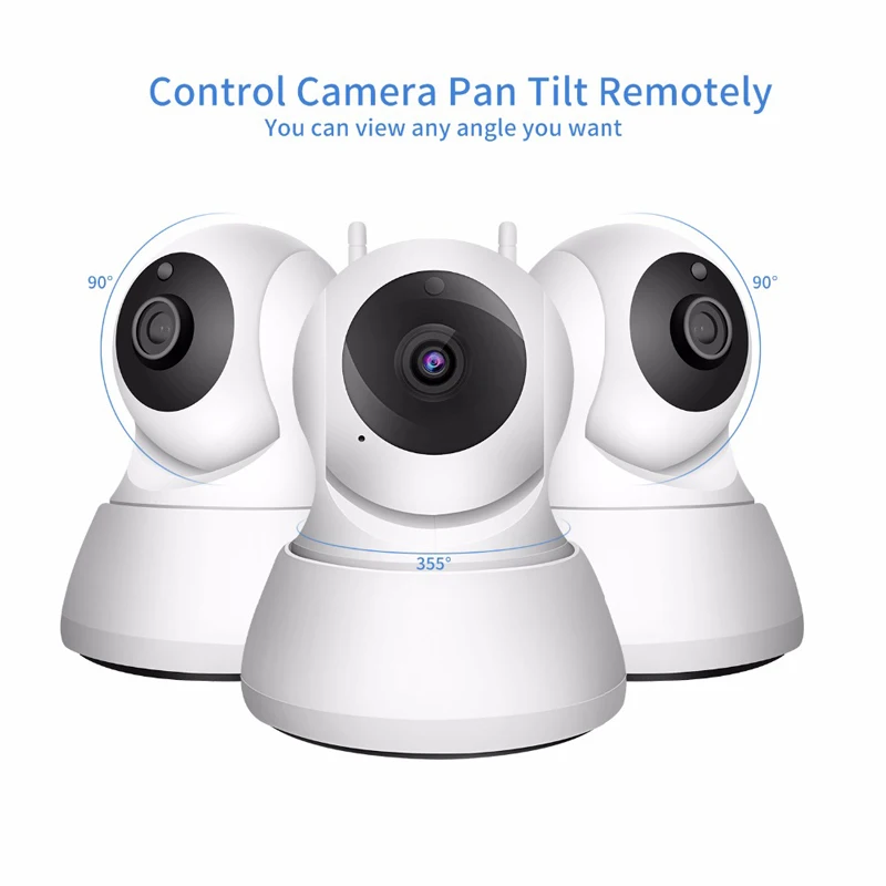 Home Security IP Camera Two Way Audio Wireless Mini Camera 1080P 720P Night Vision  iCsee CCTV WiFi Camera Baby Monitor
