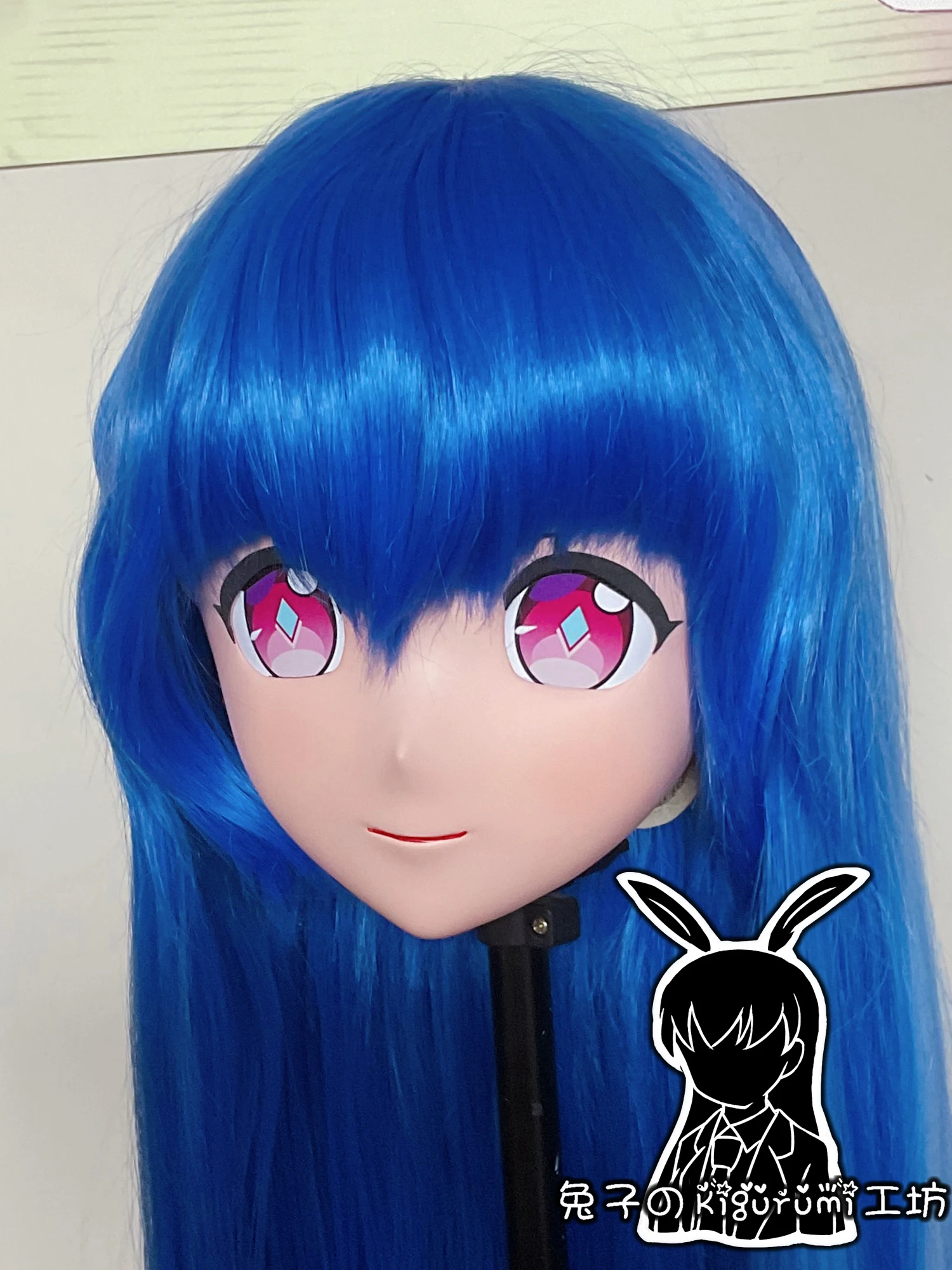 (RB0727)Customize Full Head Resin Cartoon Cosplay Japanese Character Anime Role Play Crossdress Kigurumi Mask With Back Shell