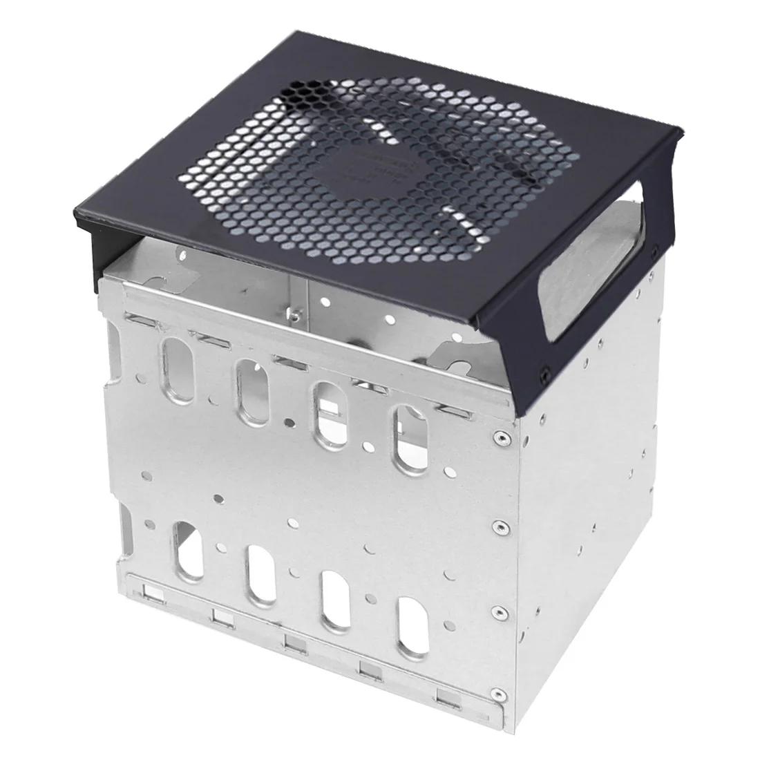 Caja para disco duro HDD de 5x3,5 pulgadas, bandeja para disco duro SAS SATA, Caddy con Cable de 15/4 pines, sin ventilador, accesorio de ordenador
